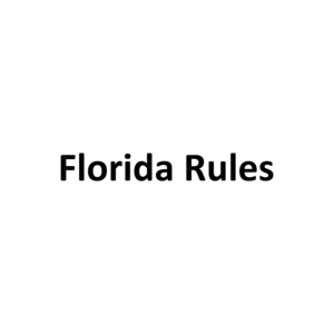 Florida Rules