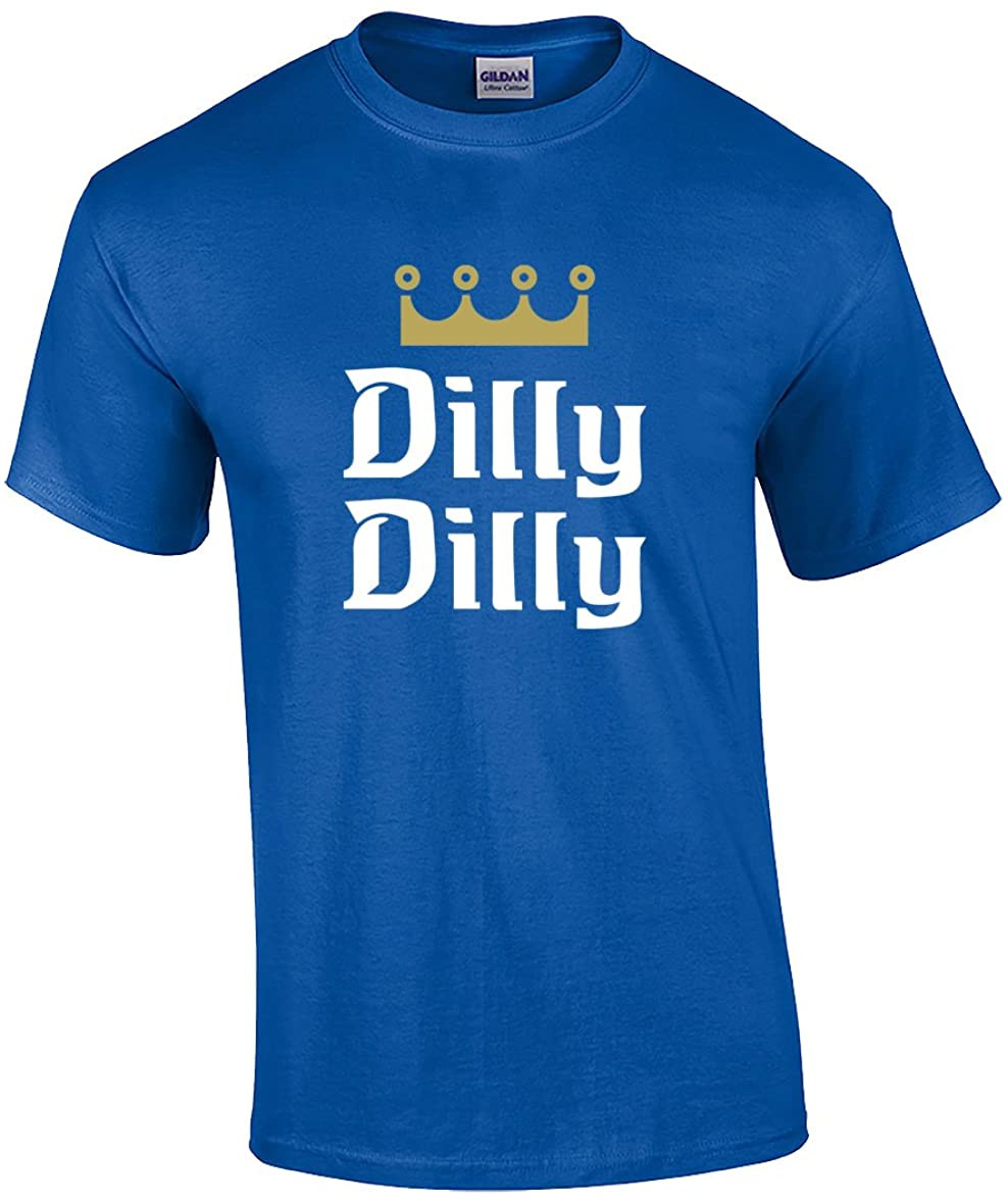 Funny Beer Drinking Dilly Dilly Crown Graphic T-Shirt