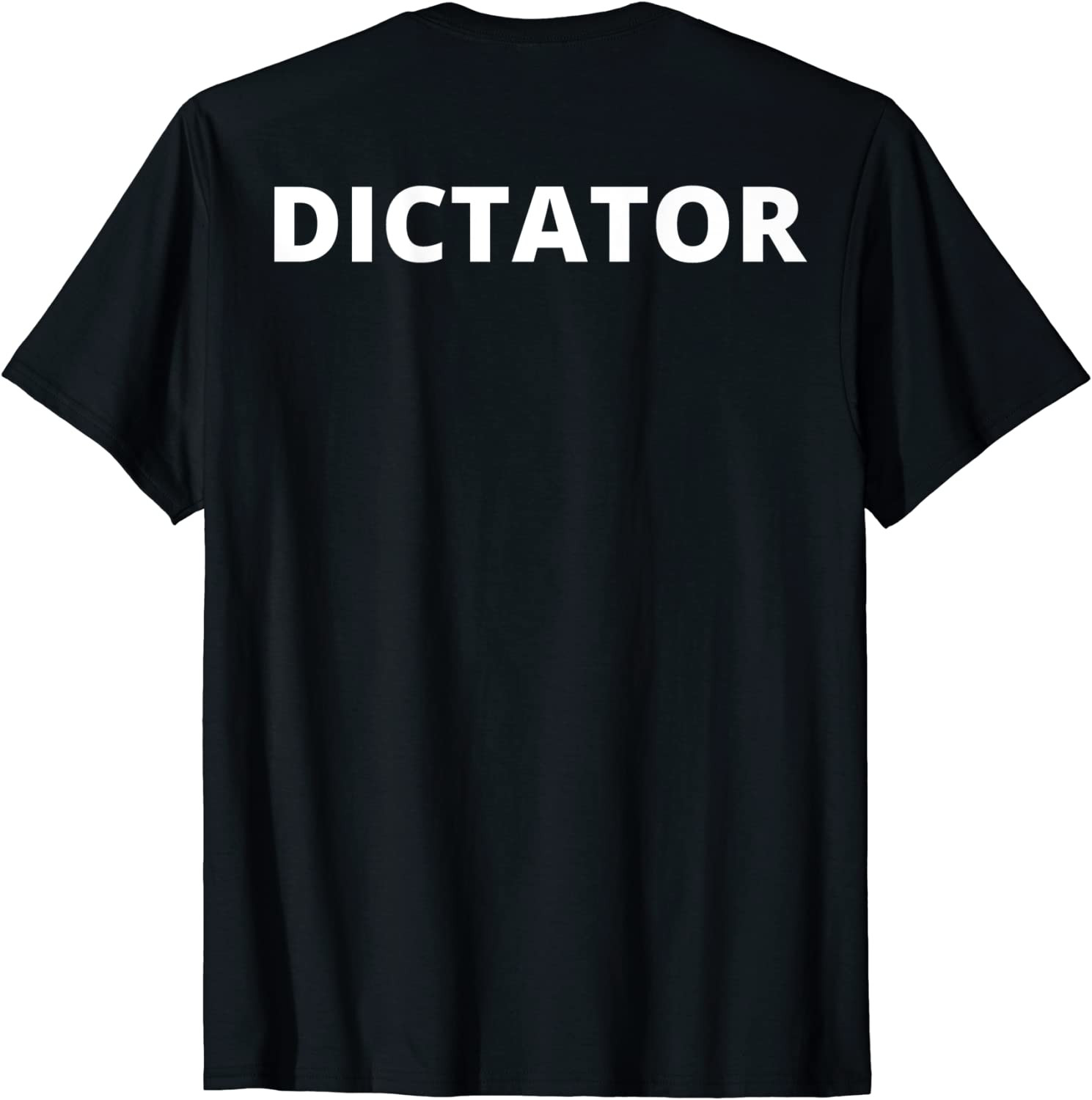 Funny Dictator BACK DESIGN Film Director Movie Lovers Film T-Shirt