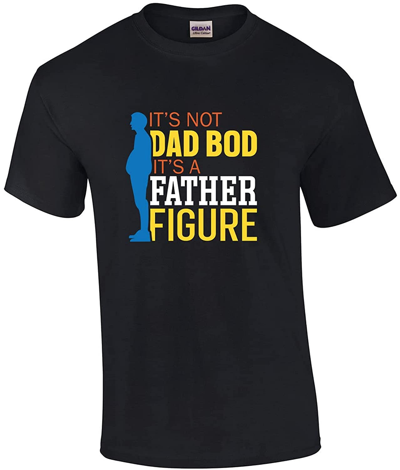 Funny Father's Day It's Not A Dad BOD It's A Father Figure Men's Beer Belly T-Shirt