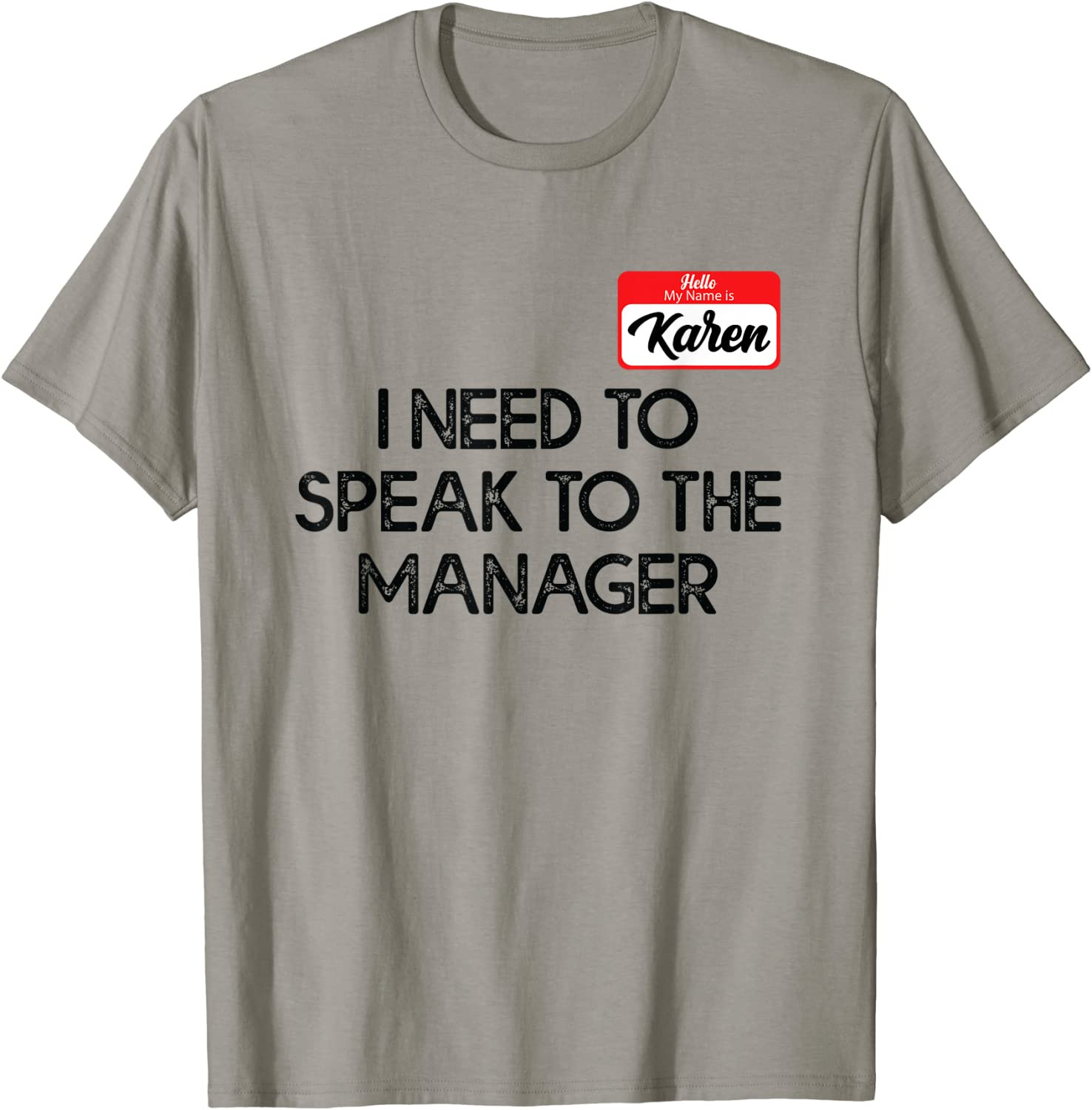 Funny Karen Halloween Costume Speak To The Manager For Women T-Shirt