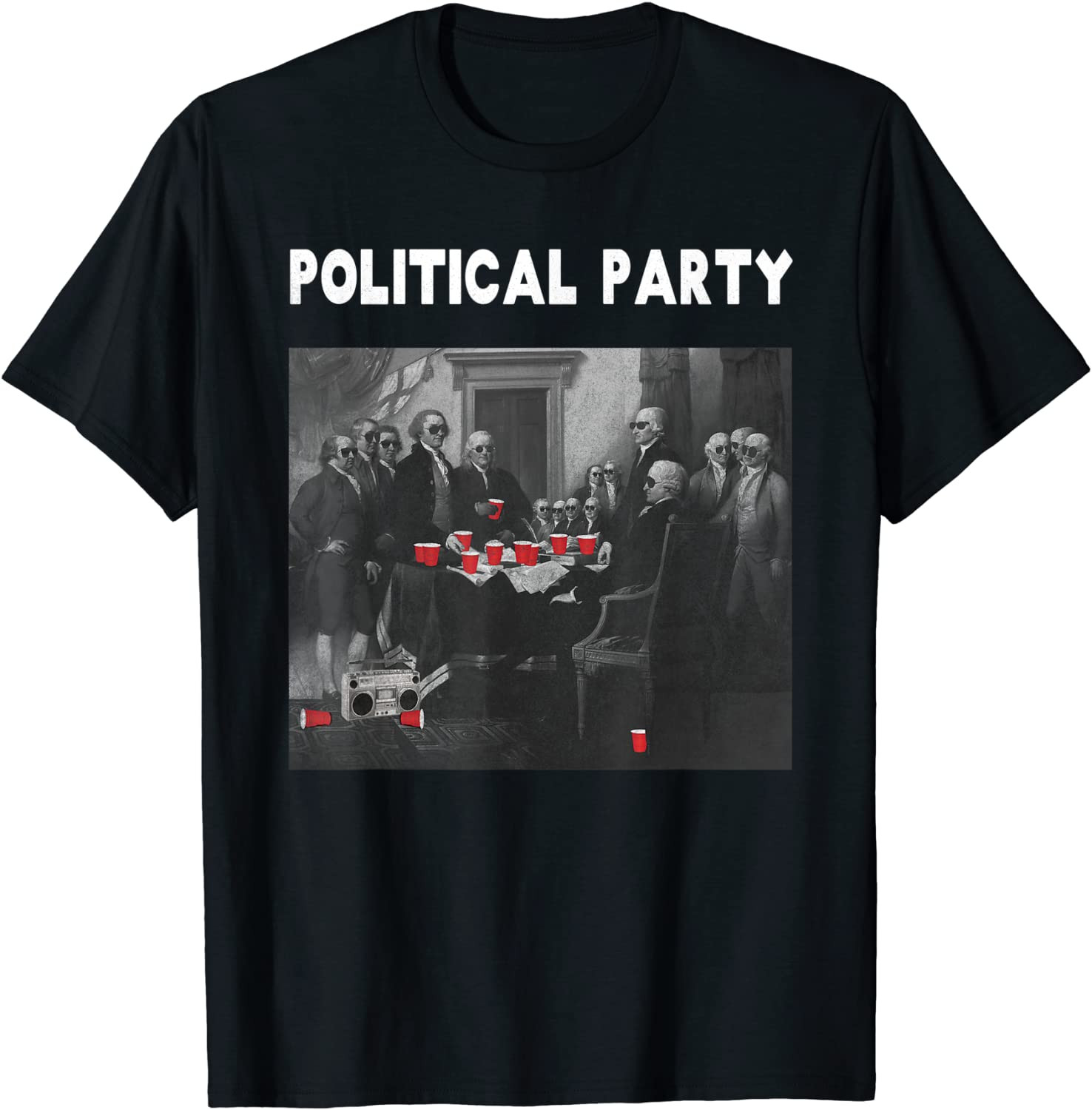 Funny Political Party Beer Drinkers T-Shirt