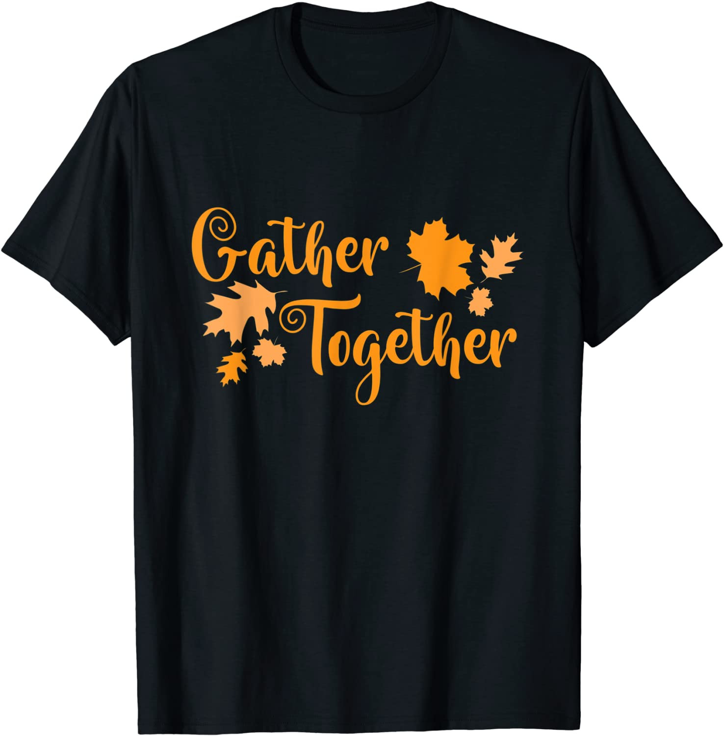 Gather Together Turkey Family Thanksgiving T-Shirt