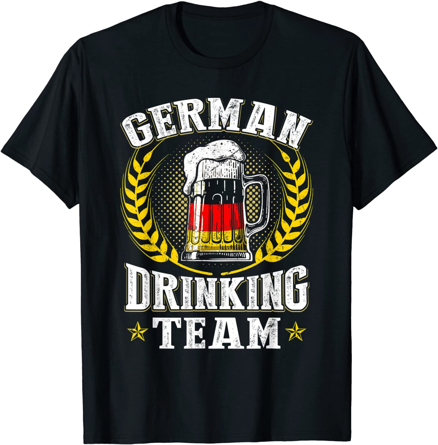 German Drinking Team Germany Flag Beer T-Shirt