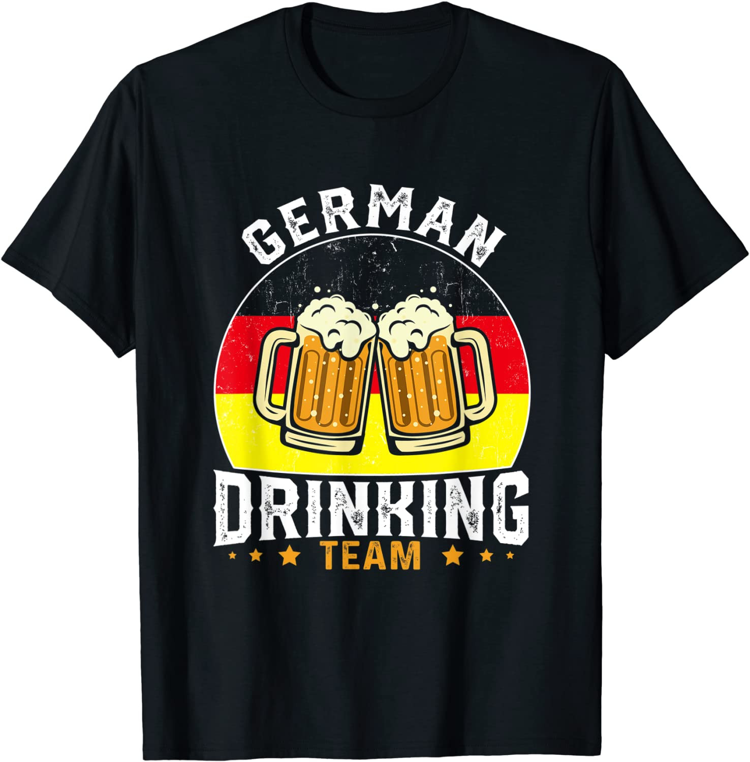 German Drinking Team Oktoberfest Beer Vintage T-Shirt