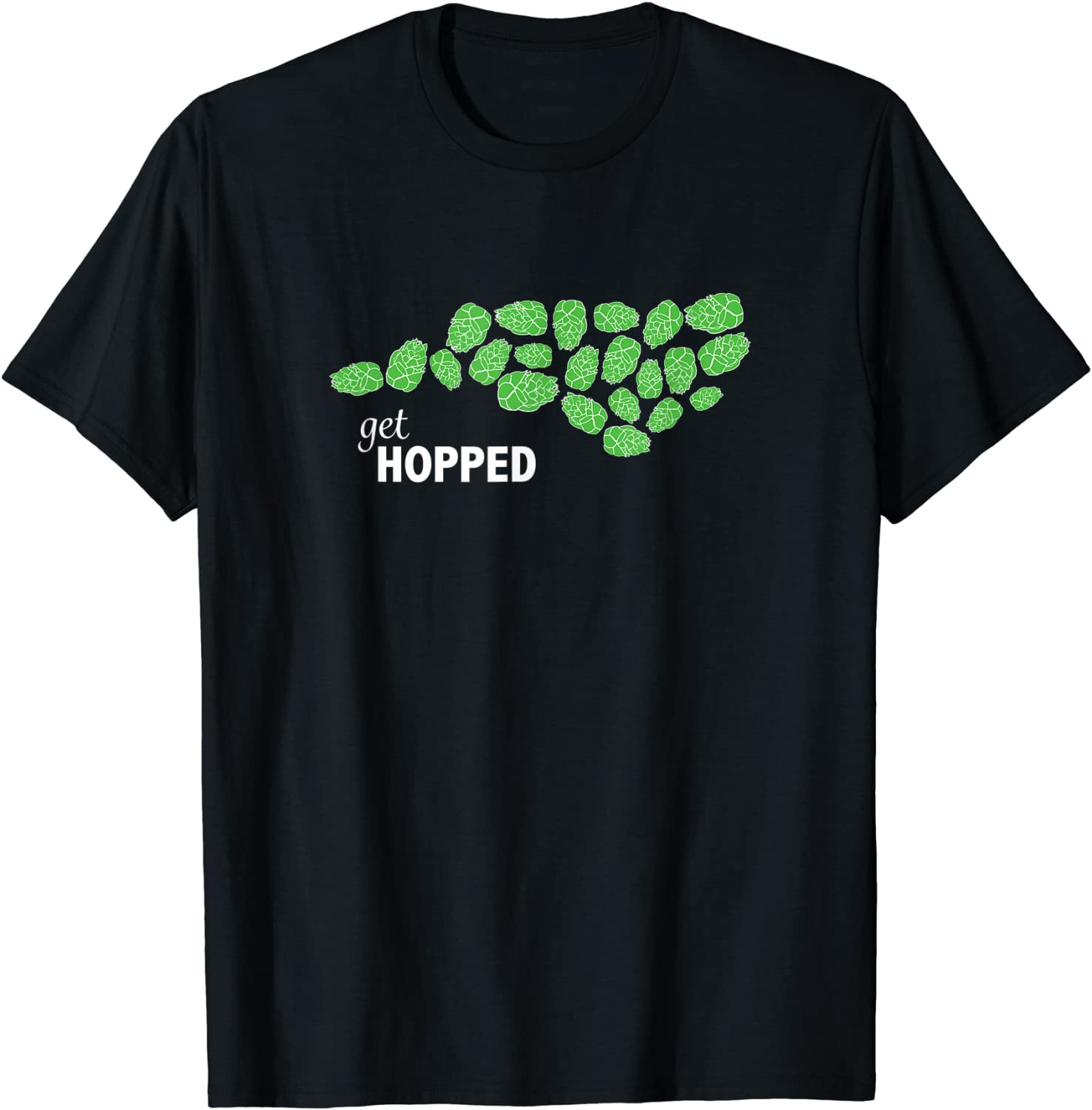 Get Hopped North Carolina Craft Beer NC Brewers & Brewing T-Shirt