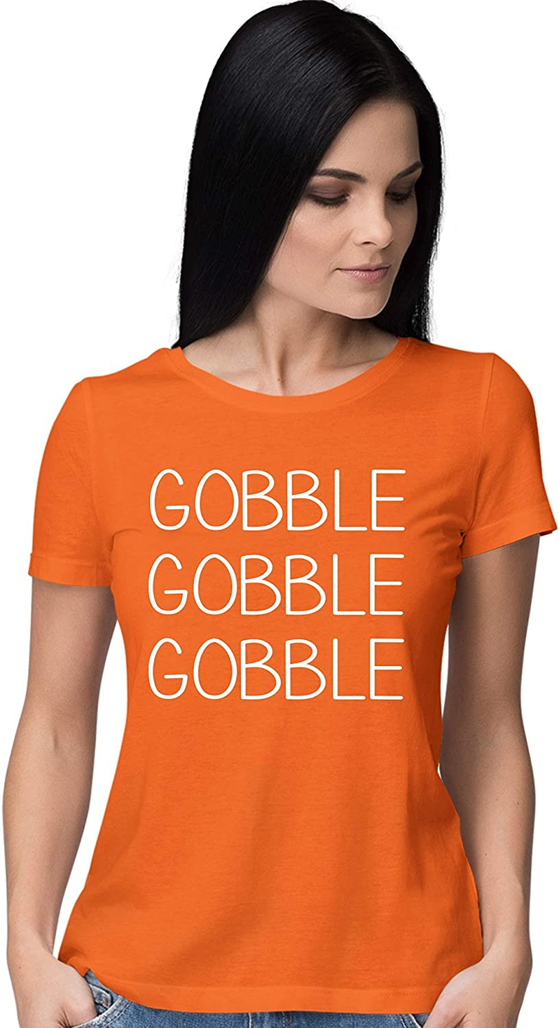 Gobble Gobble Gobble Thanksgiving Turkey T-Shirt