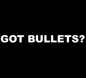 GOT BULLETS? Gun