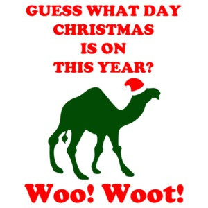 Guess What Day Christmas Is On Hump Day