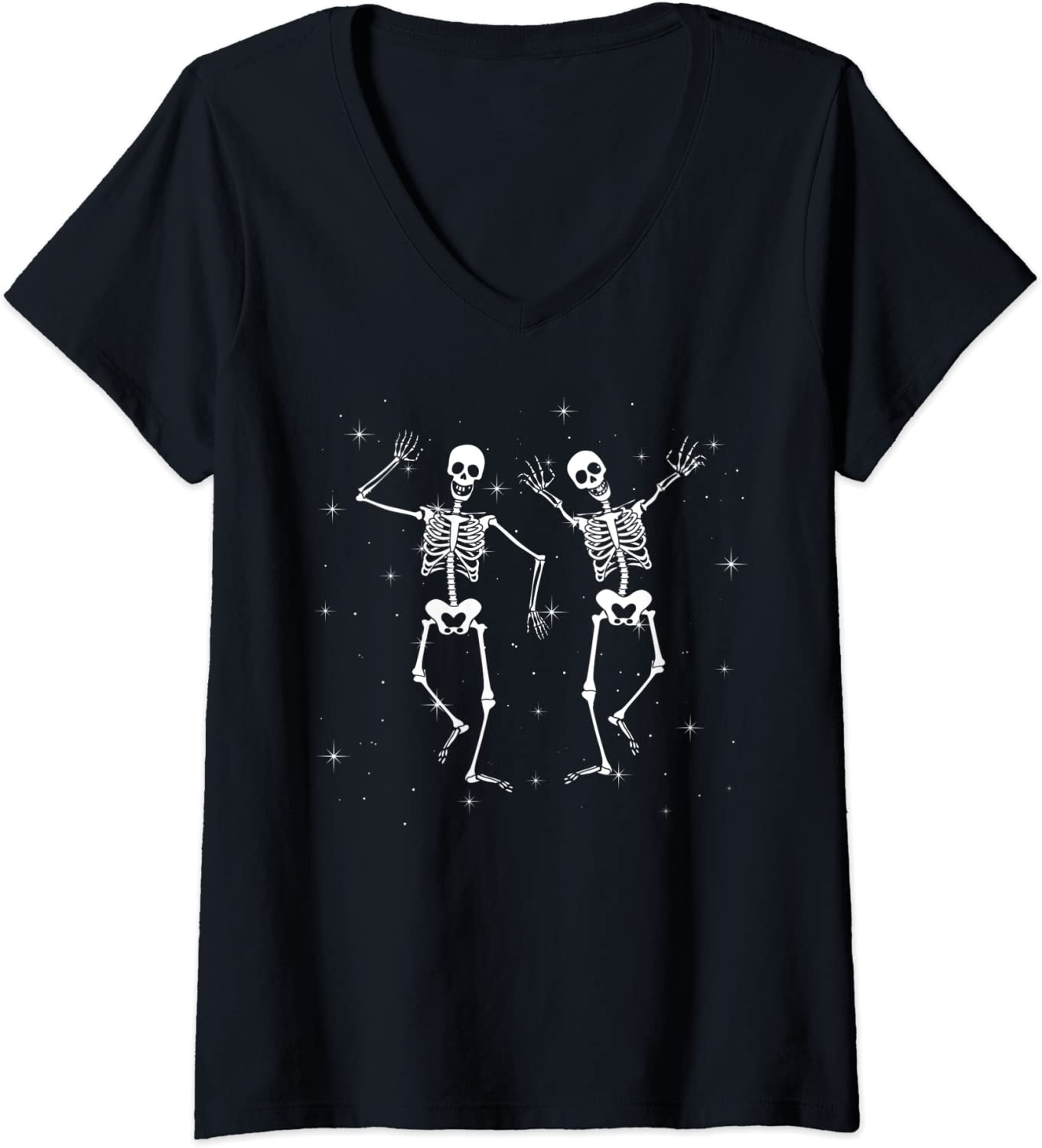 Halloween Costume Dance Of Death Macabre Skeleton Dancing T-Shirt