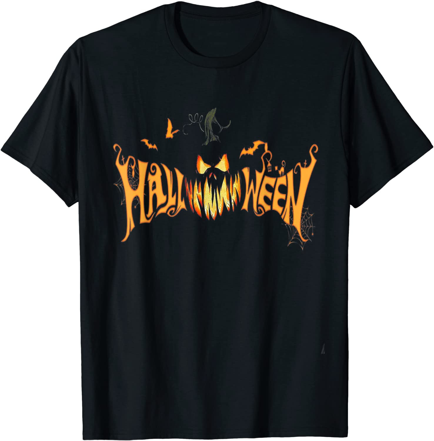 Halloween Creepy Pumpkins Halloween T-Shirt