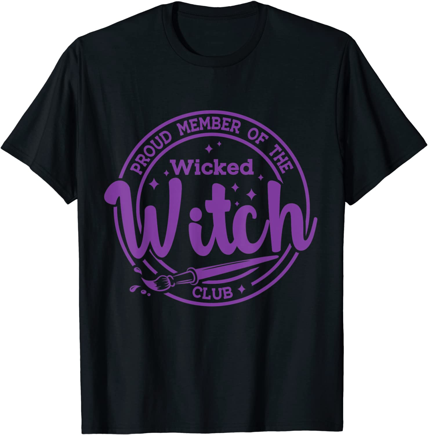 Halloween Proud Member Of The Wicked Witch Club T-Shirt