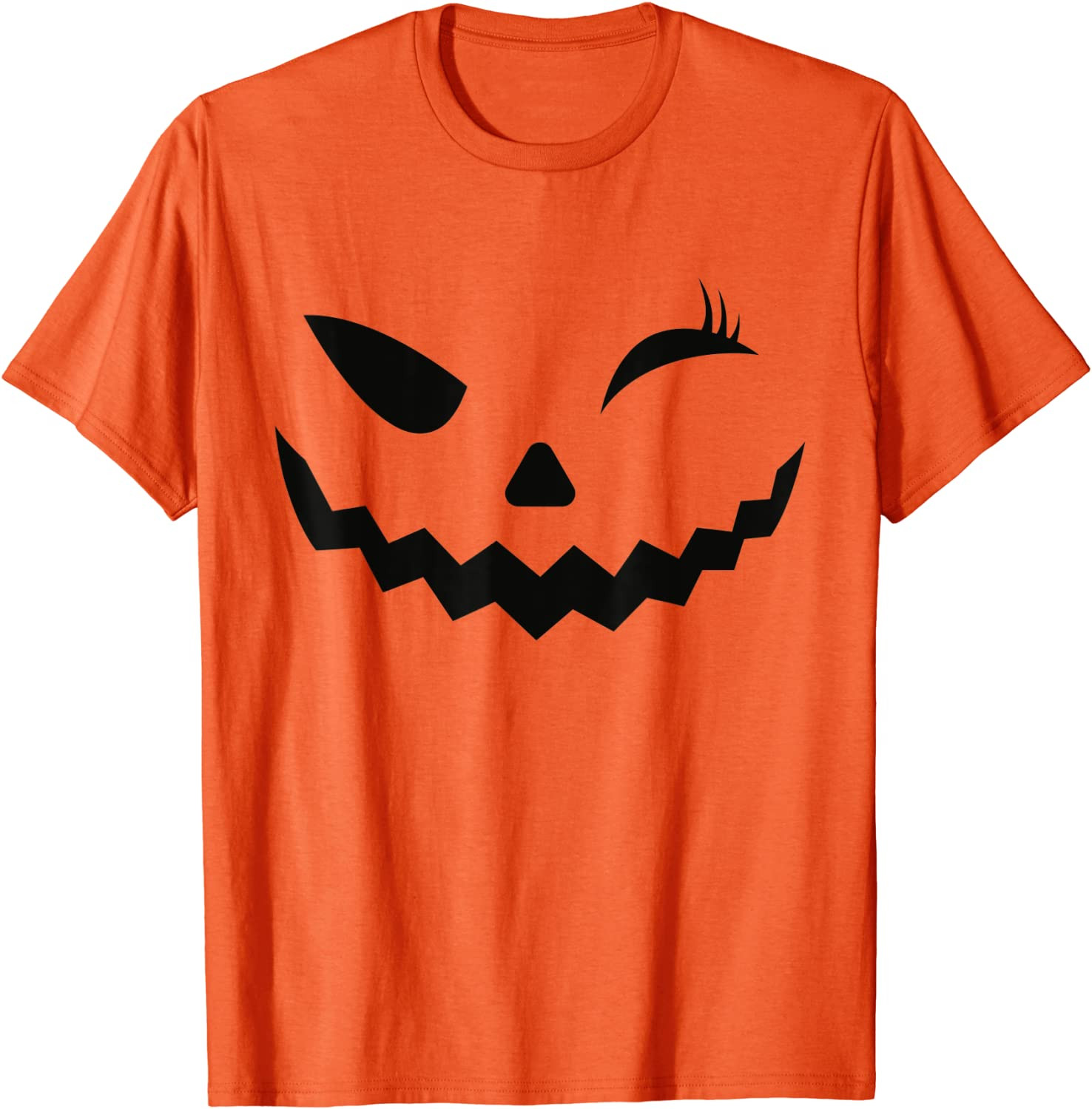 Halloween Pumpkin Jack O Lantern Jackolantern Wink Costume T-Shirt