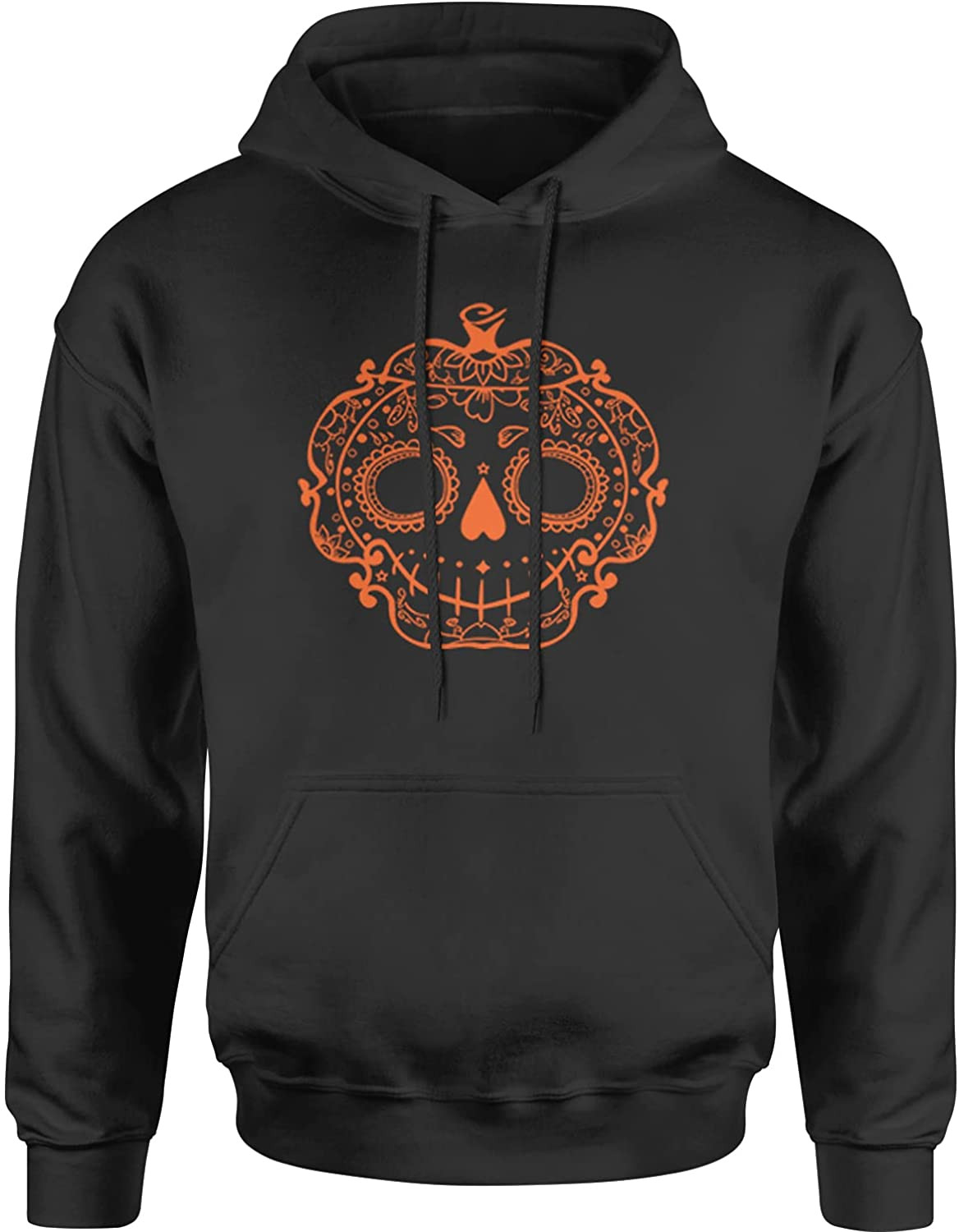 Halloween Sugar Skull Pumpkin Head T-Shirt