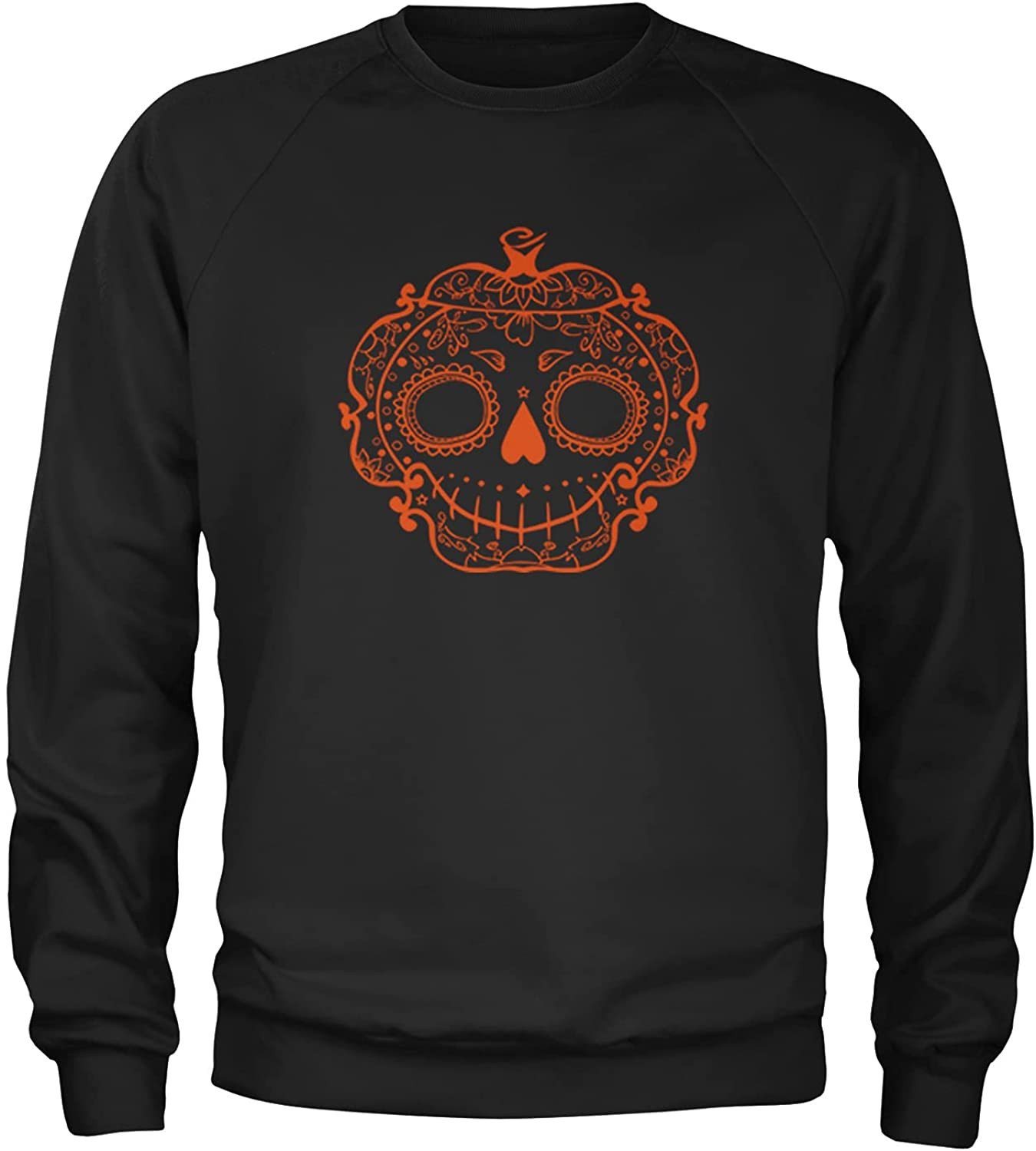 Halloween Sugar Skull Pumpkin Head T-Shirt