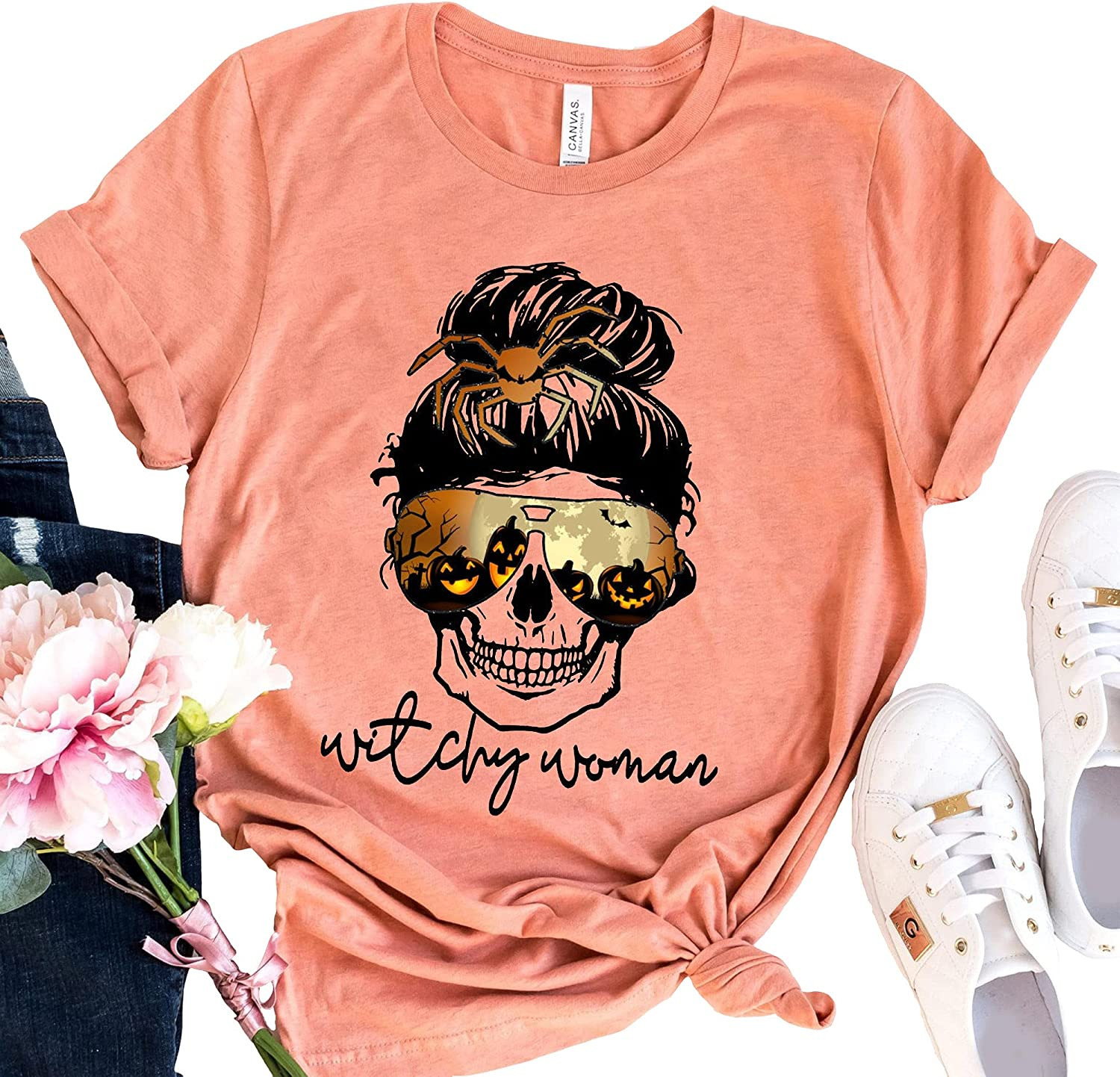 Happy Halloween Halloween For Women Witchy Woman T-Shirt