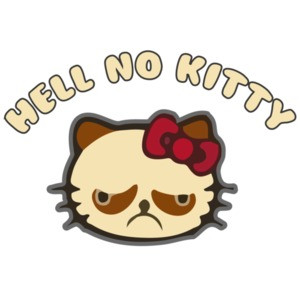 Hell No Kitty - Hello Kitty Parody