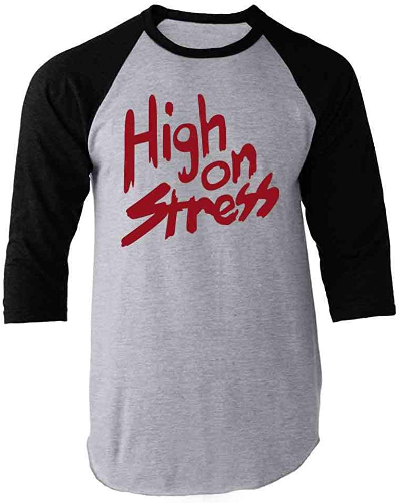 High On Stress Retro 80s Movie T-Shirt
