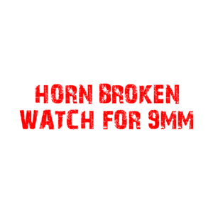 HORN BROKEN WATCH FOR 9MM