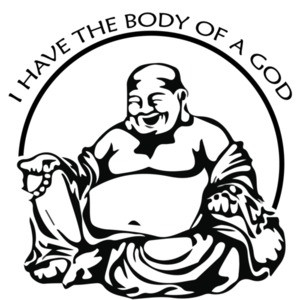 I have the body of a god - funny fat guy