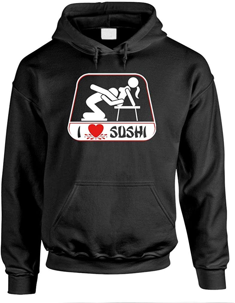 I Love Sushi - Rude Dirty Offensive Meme T-Shirt