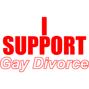 I Support Gay Divorce