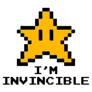 I'm invincible - Super Mario Bros