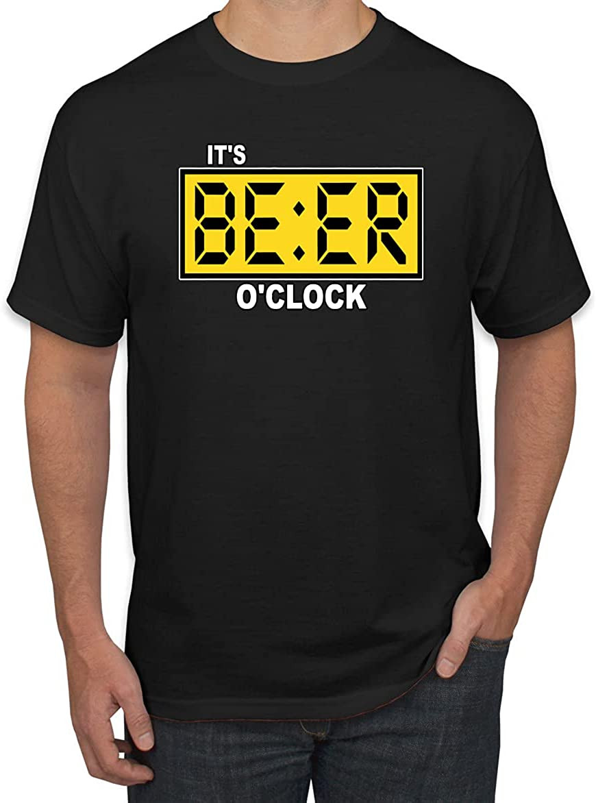 It's Beer O'Clock Watch Face Drinking Humor T-Shirt