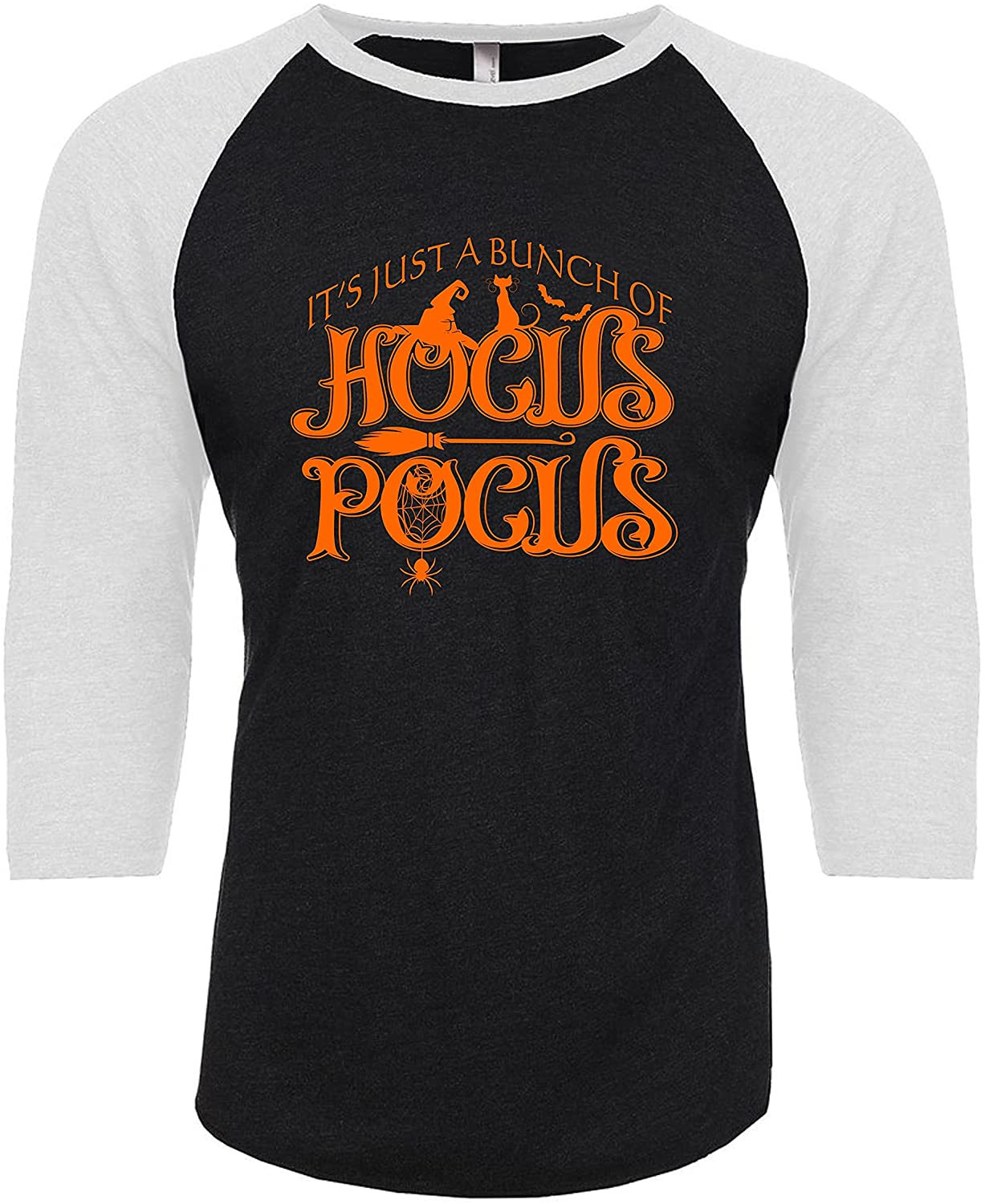 It's Just A Bunch Of Hocus Pocus Halloween 3/4 Sleeve T-Shirt