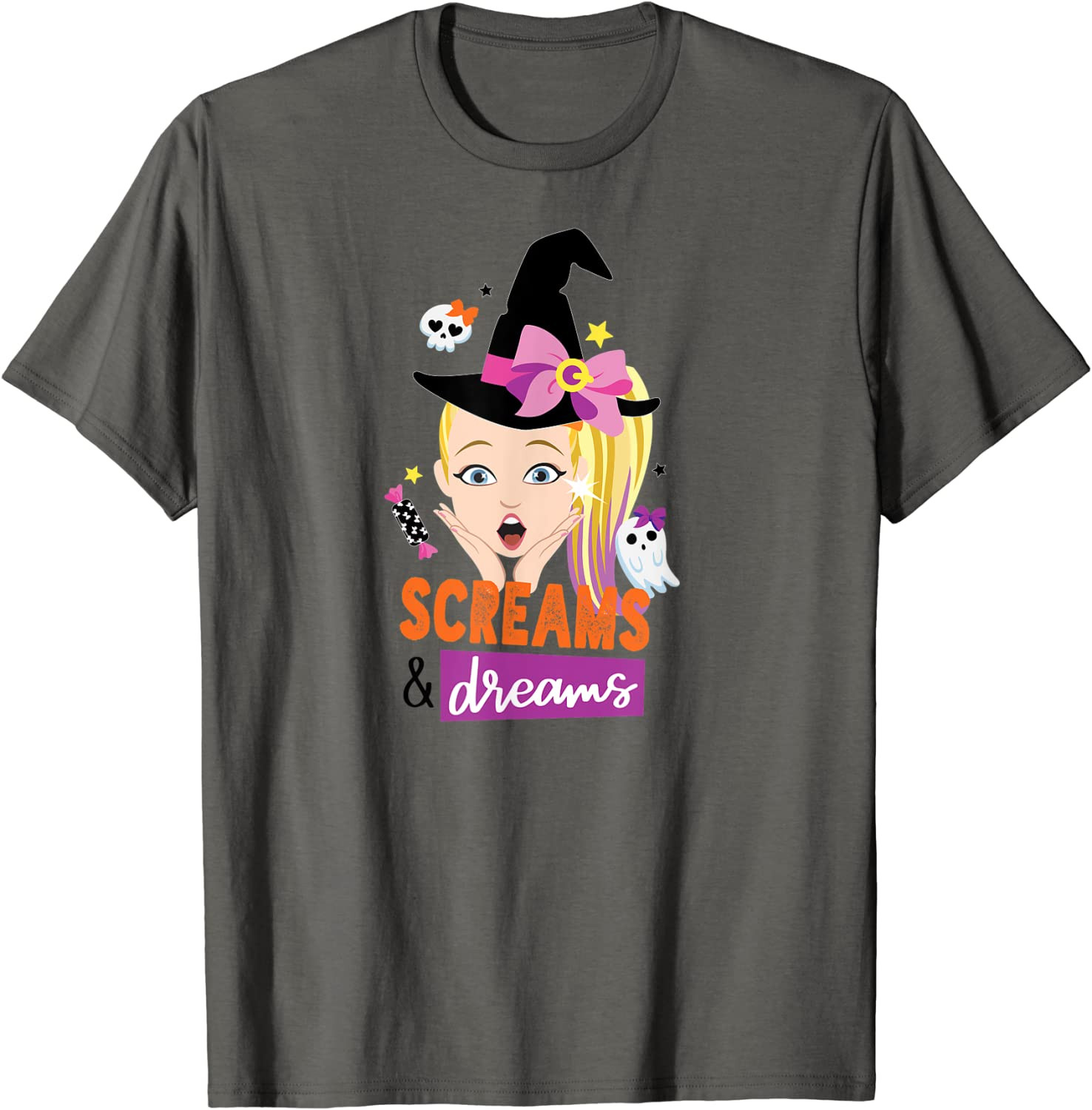 Jojo Siwa Screams And Dreams Halloween T-Shirt