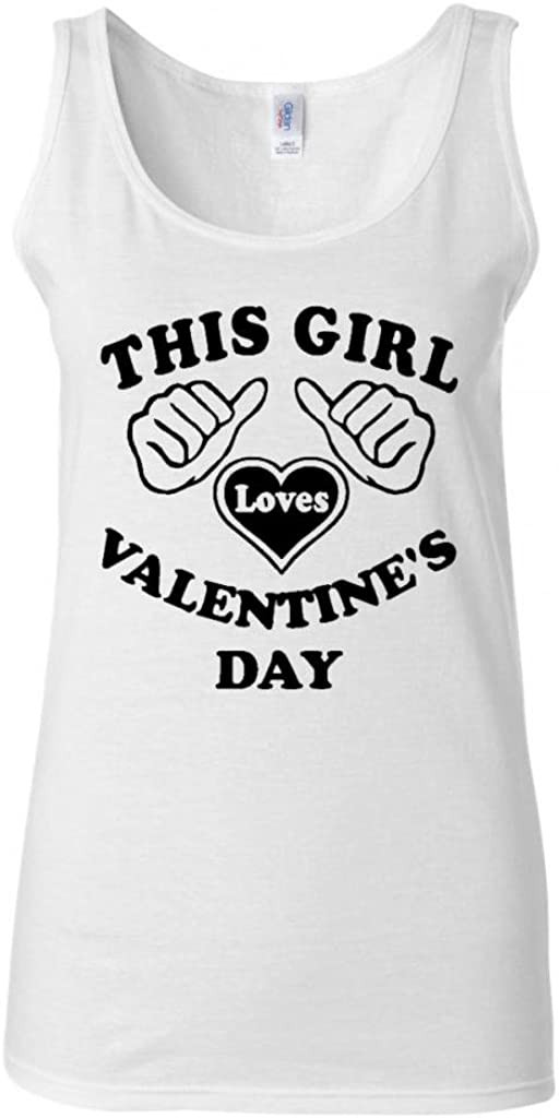 Junior This Girl Loves Valentine's Day T-Shirt