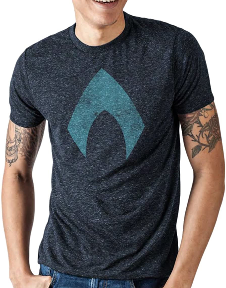 Justice League Movie Aquaman Logo T-Shirt