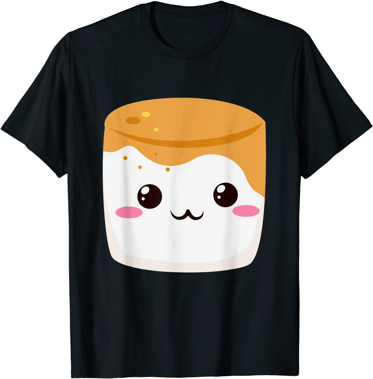 Kawaii Halloween Group Costume S'mores Caramel Marshmallow T-Shirt