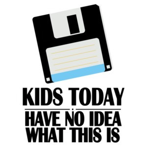 Kids today have no idea what this is - floppy disk