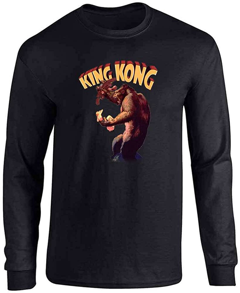King Kong Movie Poster Vintage Retro Monster Full T-Shirt