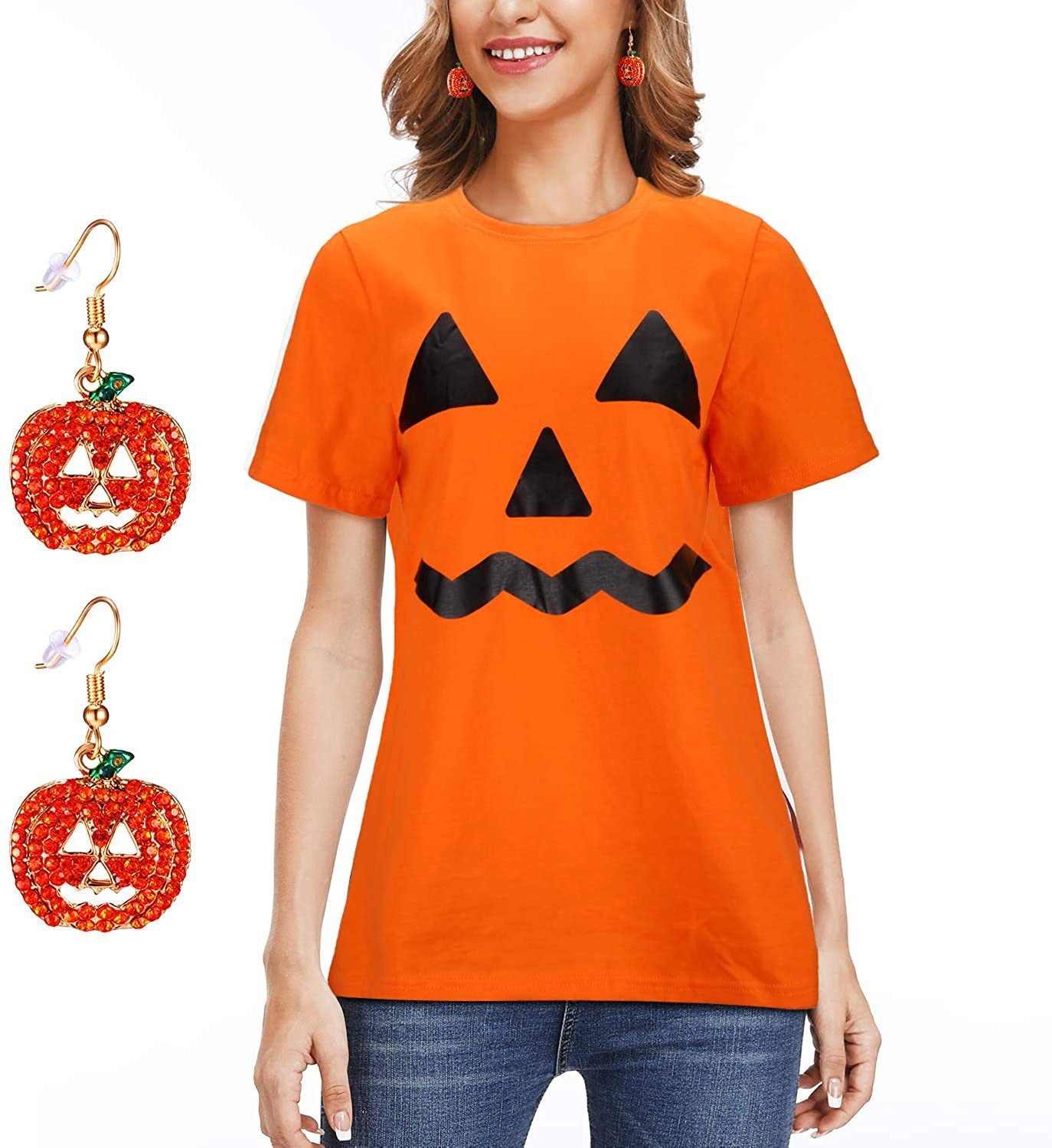 Lantern Pumpkin Halloween Costume T-Shirt