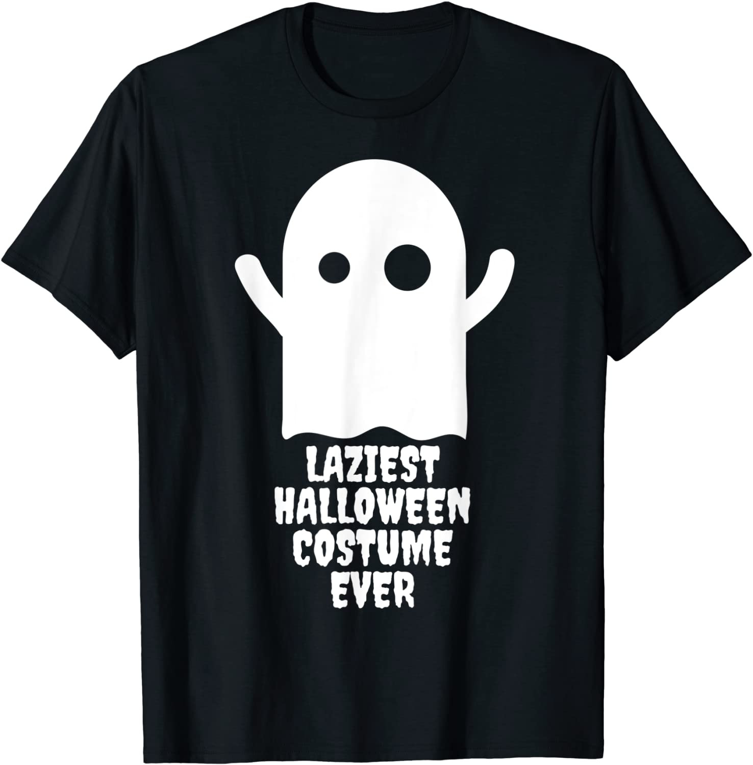Laziest Costume Ever Funniest Halloween Costume T-Shirt