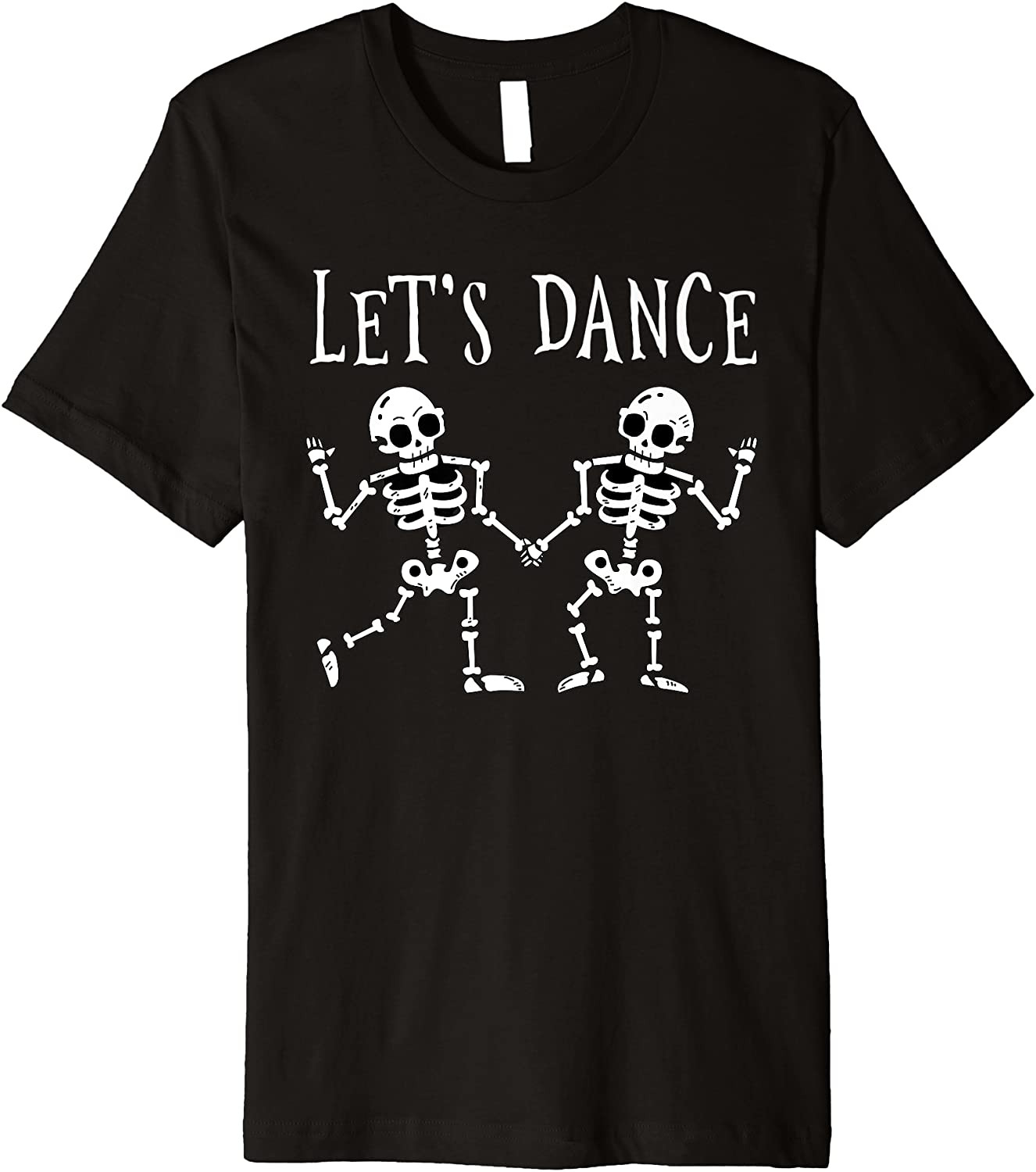 Let's Dance Halloween Skeleton Dancing Gift T-Shirt