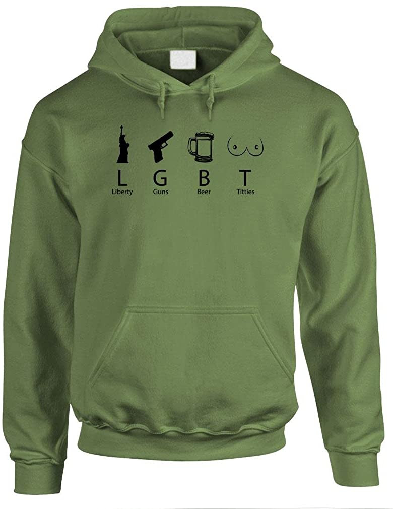 LGBT - Liberty Guns Beer & Titties - T-Shirt