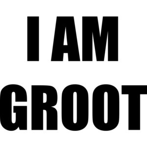 I AM GROOT - Groot Guardians Of The Galaxy