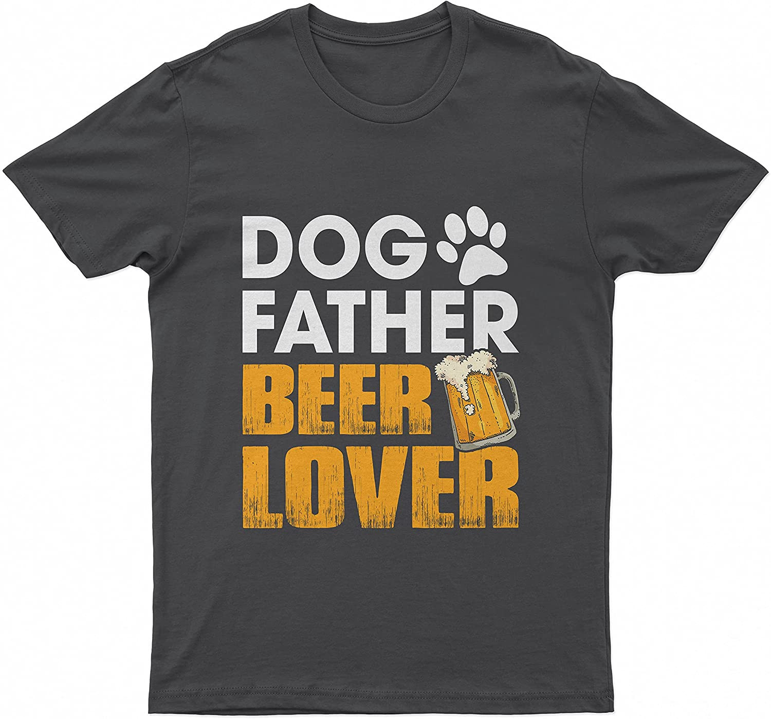 Lovely Dog Father Beer Lover Dog T-Shirt