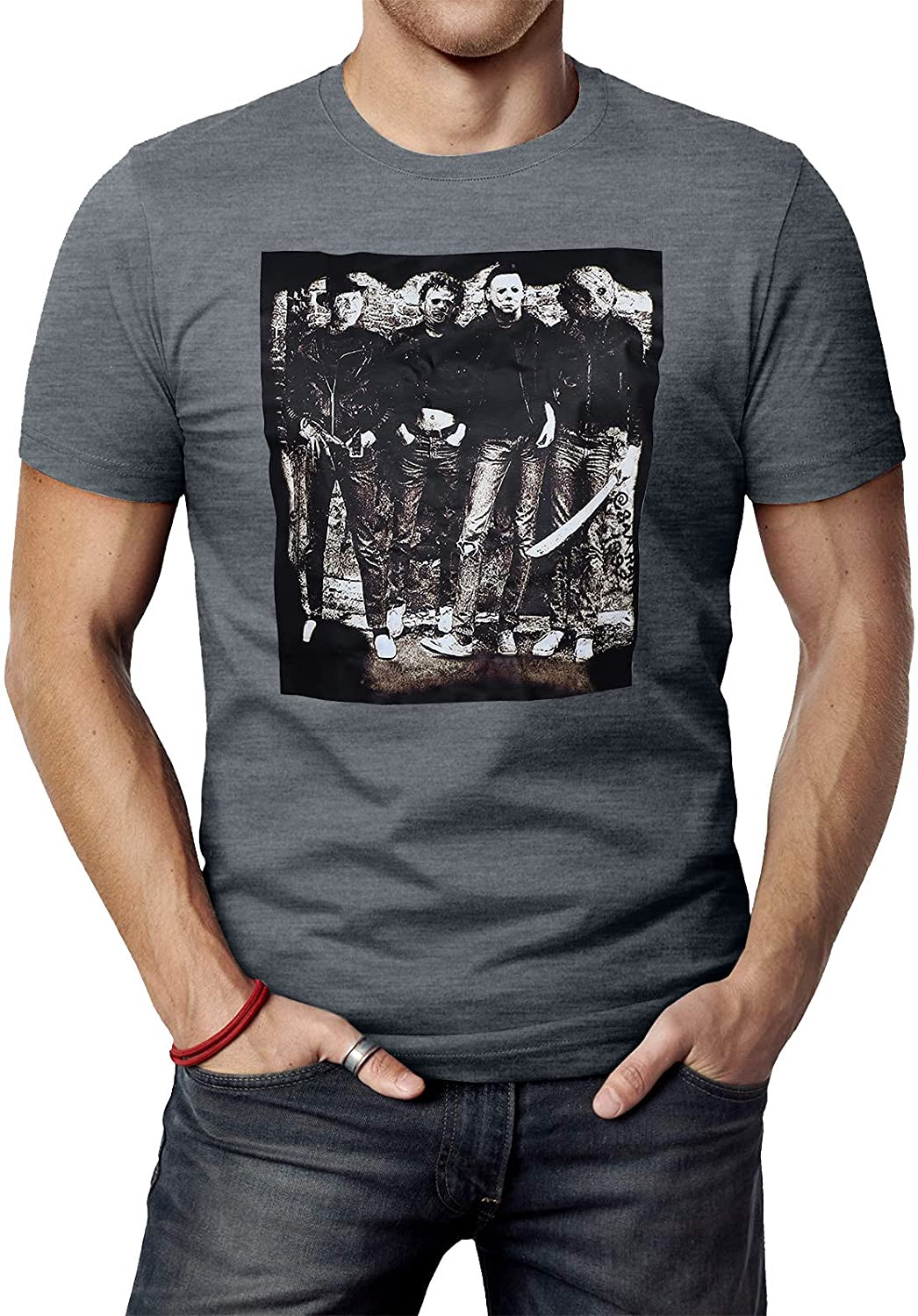 Men Halloween Horror Movies Scary Jason T-Shirt