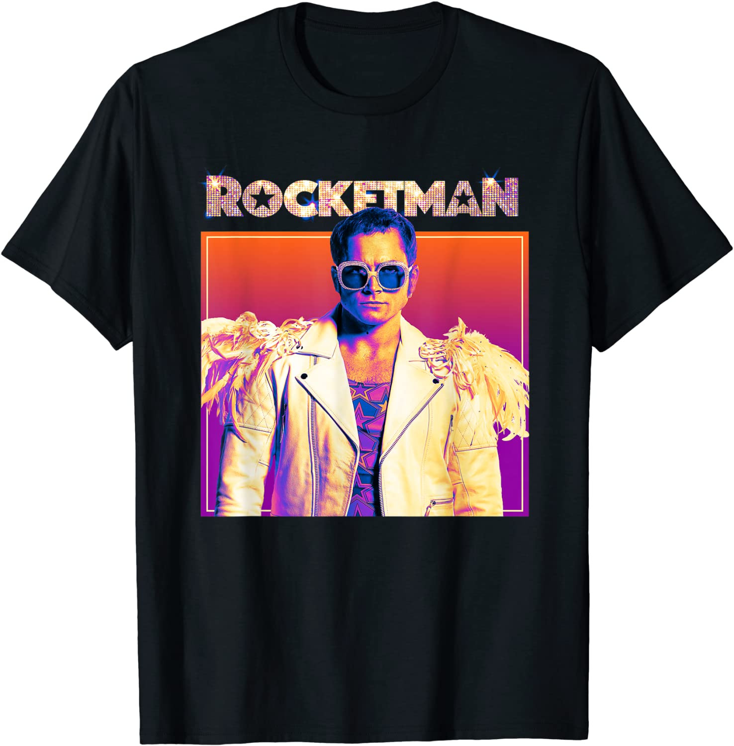 Movie Elton John Feather T-Shirt