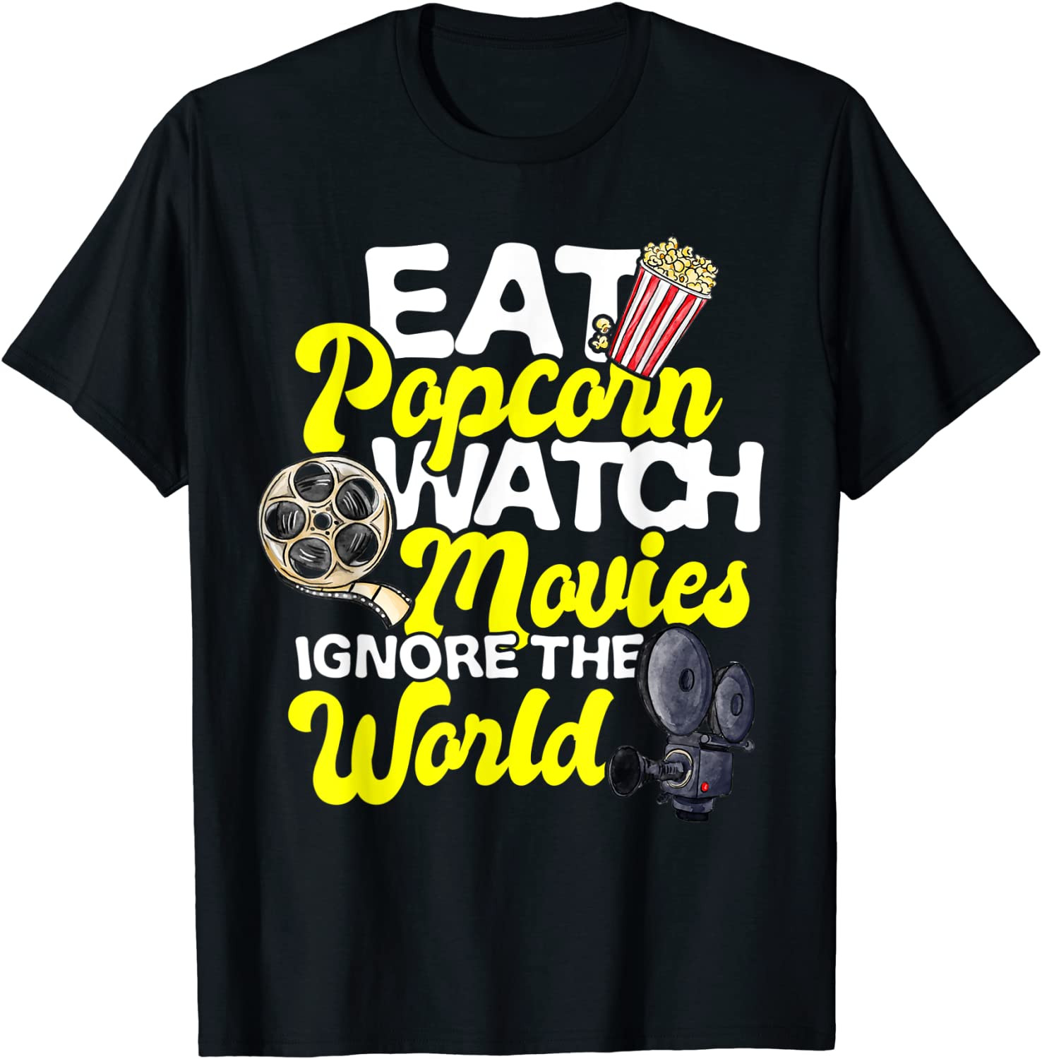 Movie Script Action Fantasy Animation T-Shirt