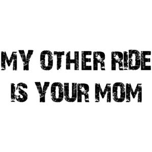 My Other Ride Is Your Mom