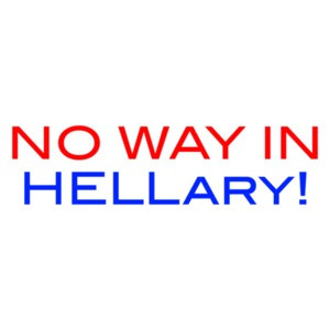 No Way In Hellary