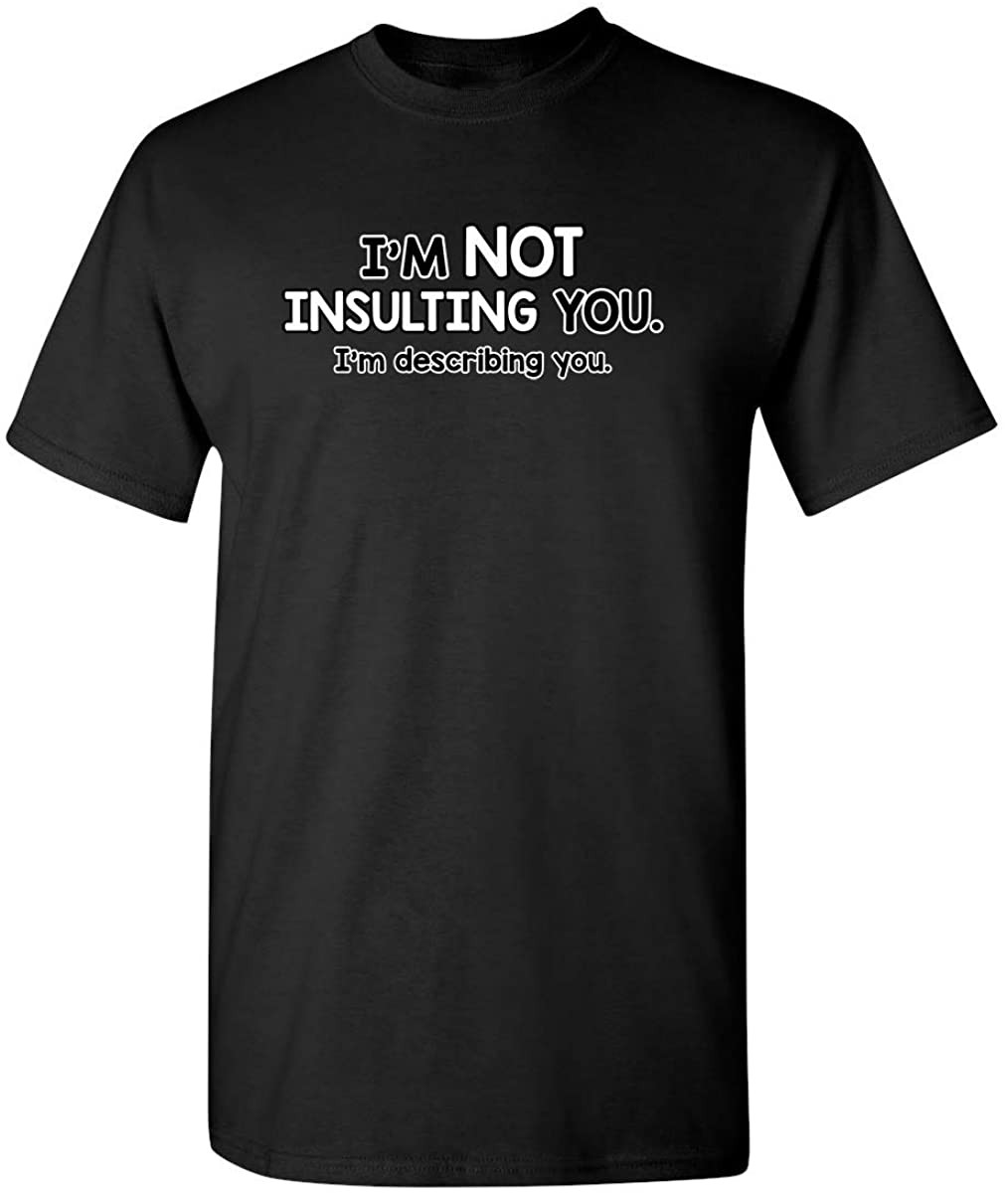 Not Insulting You Describing T-Shirt