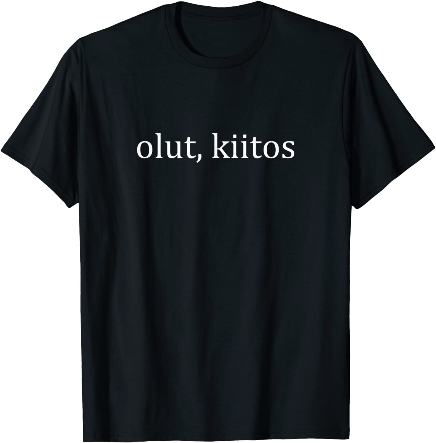 Olut, Kiitos Beer Please Finnish Language Finland T-Shirt