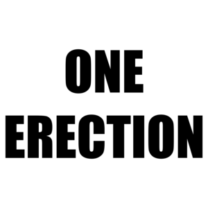 ONE ERECTION