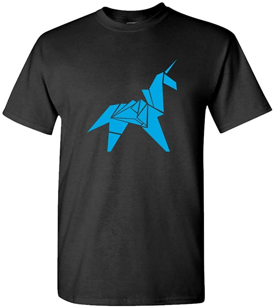 Origami Unicorn - 80s Retro Classic Movie T-Shirt